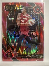 2025 WNBA Select Brittney Griner Red Flash Courtside #228 /349 Atlanta Dream