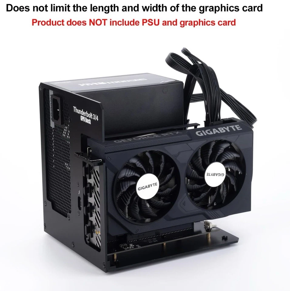 EGPU Thunderbolt 3/4 Dock | NVIDIA & AMD | TB4 Cable Included 0.5 Metre - Image 4 of 4