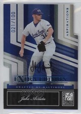 2007 Donruss Elite Extra Edition 21/100 Jake Arrieta #102 Auto 0af
