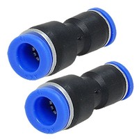 10Mm Bis 8Mm Rohrpost Anschluss DrüCken Fittings Verbinder Pneumatik