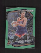 2025 Panini Prizm WNBA #44 Alyssa Thomas Lime Green Prizms #/225