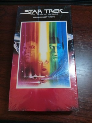 Star Trek The Motion Picture VHS Tape Sealed 1988 Extra Footage Extended Version