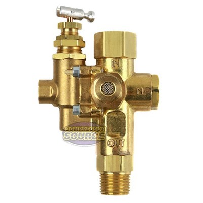 Gas Air Compressor Pilot Check Valve Combo 140 to 175 PSI