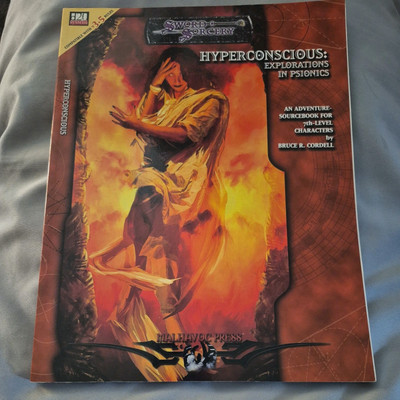 Hyperconscious: Explorations in Psionics Dungeons & Dragons d20 3.5 Fantasy RPG 