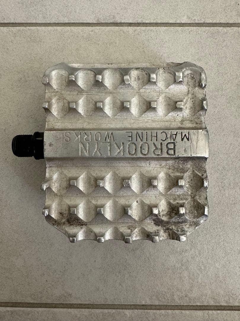 パーツ brooklyn machine works pedal Brooklyn Machine Works Shin Burger Pedals Silver | eBay