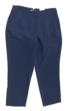 NWT Nine West Tapered Womens Blue Dress Pants Size 18
