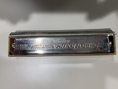 Vintage Hohner 64 Chromonica 4 Octave Pro Model Harmonica w