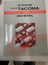 2004 TOYOTA TACOMA Electrical Wiring Diagram Troubleshooting Manual EWD