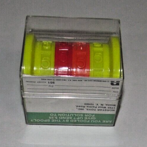 Vintage 1970 Norstar Fool's Spool Puzzle Good Condition (B5) - Bild 3 von 4