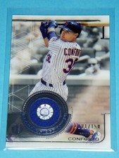 2019 TOPPS TRIBUTE MICHAEL CONFORTO STAMP OF APPROVAL GAME USED RELIC /150 METS