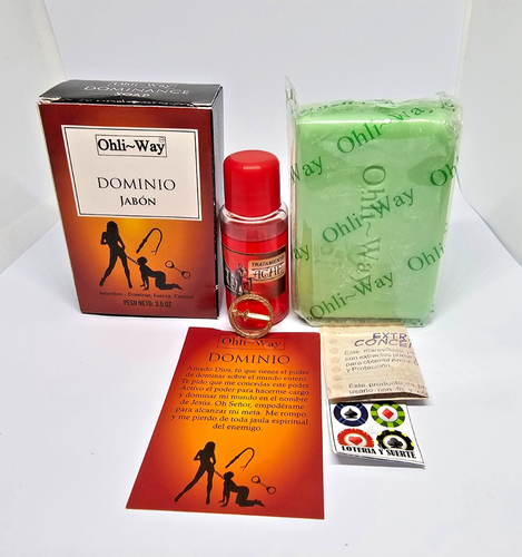 DOMINIO JABON Y ESTRATTO / DOMINIO ATRAE AL SEXO OPUESTO DOMINA AL SER AMADO - Foto 1 di 4
