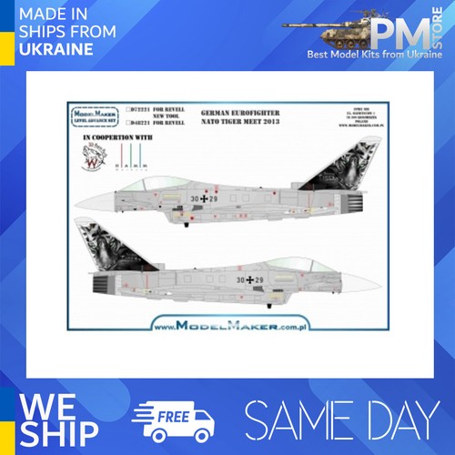 Model Maker D48221 1/48 German Eurofighter NATO Tiger Meet 2013 - 第 1/5 張圖片