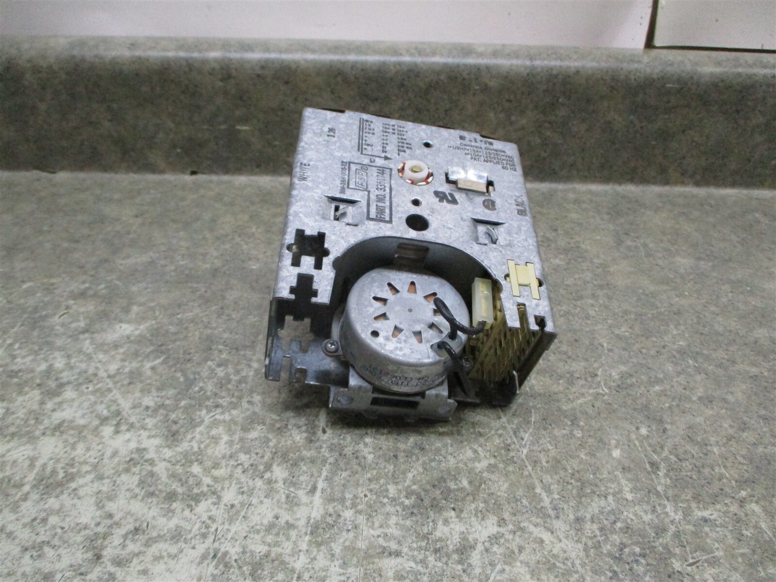 Whirlpool Washer Dryer Timer Replacement Part 3351744