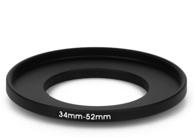 34 mm - 52 mm Filter Adapter Step-Up Adapter Filteradapter Step Up 34-52