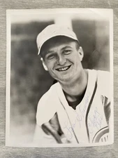 Lou Stringer Chicago Cubs Signed/Auto 8x10 Photo