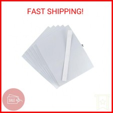 Pioneer Universal Top-Loading Page Protectors 5/Pkg, 12"X15" W/White Inserts 