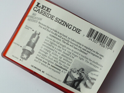 Lot of Lee Carbide Dies