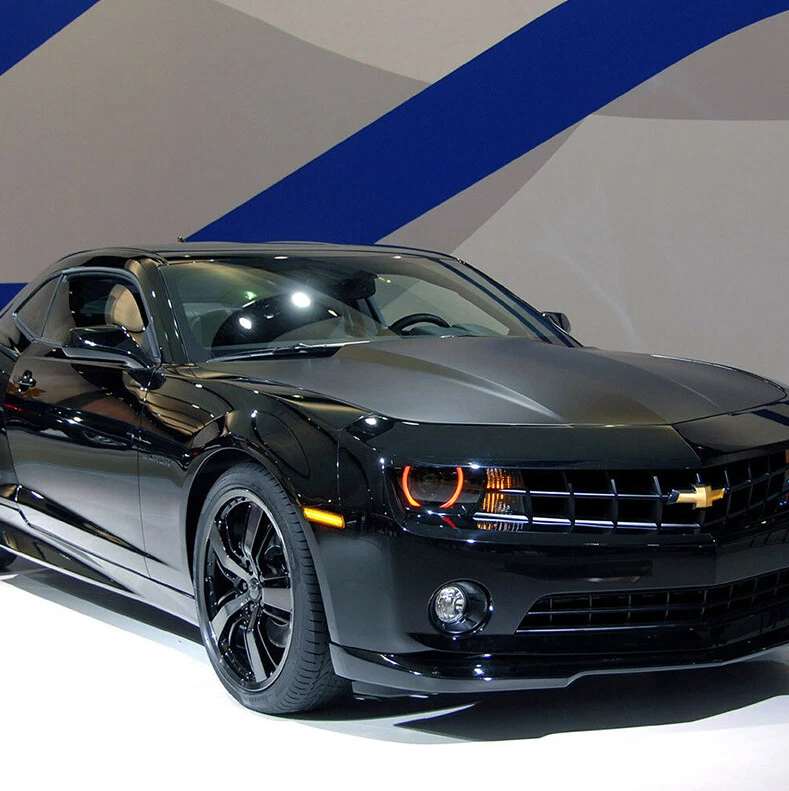 2pcs Clear Lens LED Side Marker Signal Reflector Fits 2010-2015 Chevrolet Camaro - Image 2 of 4