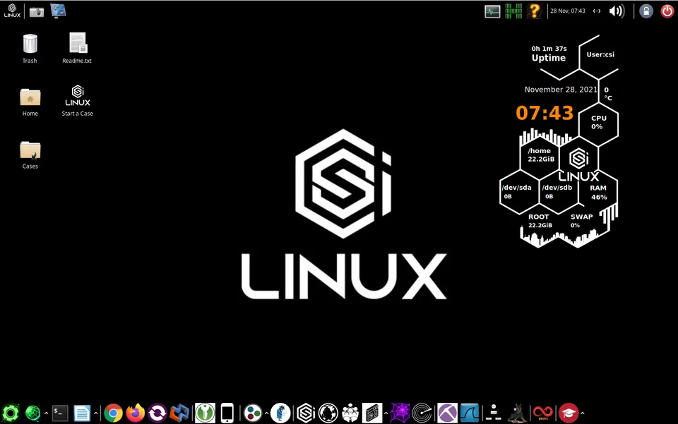 Digital Forense Social Media Intelligence Recon CSI Linux OSNIT USB 64 GB 3.0 Foto 2 de 4