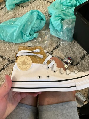 CONVERSE M7 W9 CHUCK TAYLOR ALLSTAR CENTURY PROJECT VINTAGE CRAFT PATCHWORK NWOB Converse Chuck Taylor All Star Crafted Patchwork High Top  main image 2