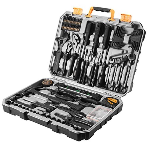 178-teiliges Werkzeugset Haushalt Grundwerkzeuge Autoreparatur Aufbewahrungsbox Mechaniker Neu - Bild 2 von 7