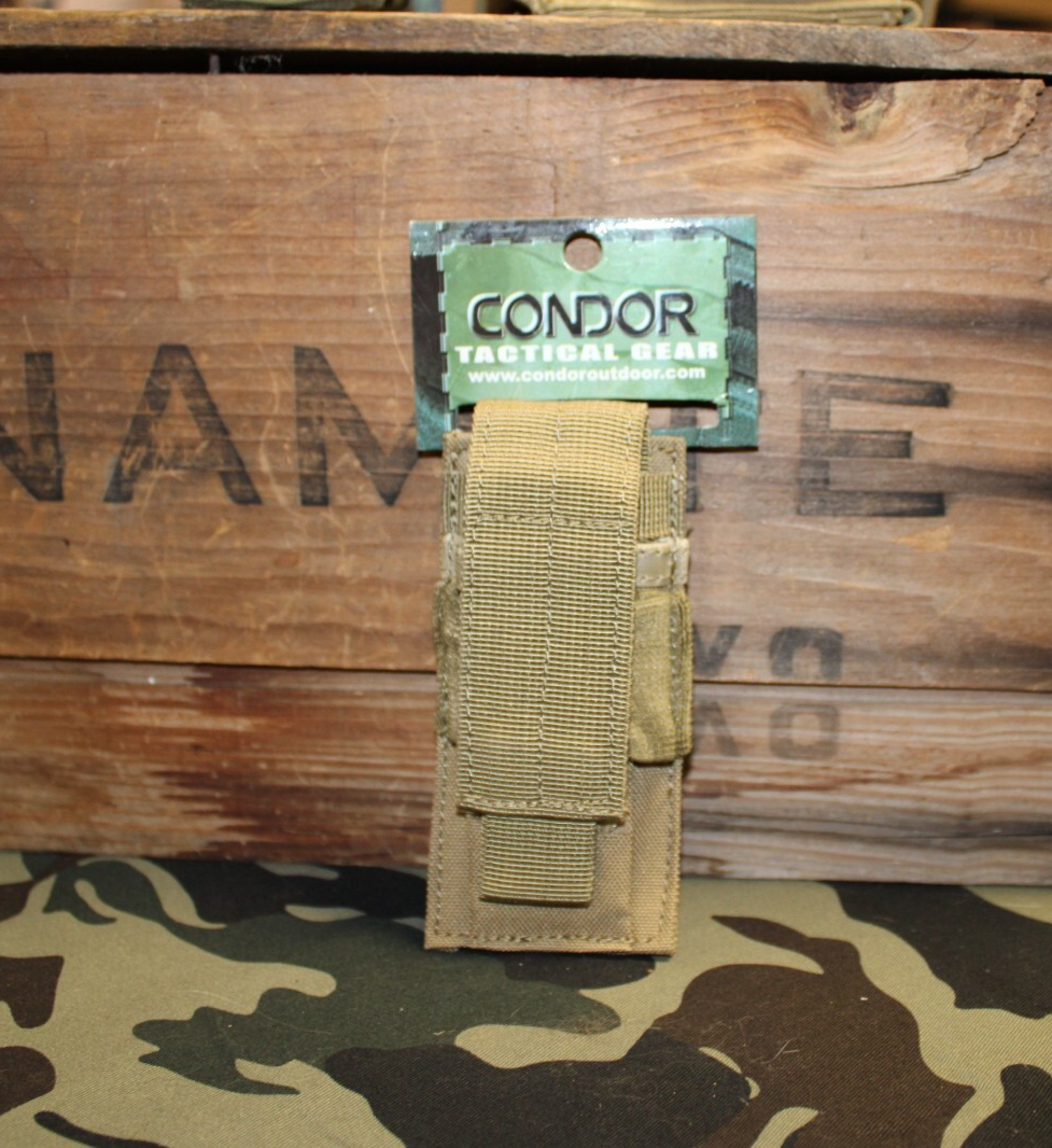 Condor MA32-003  TACTICAL Single MAG POUCH FDE