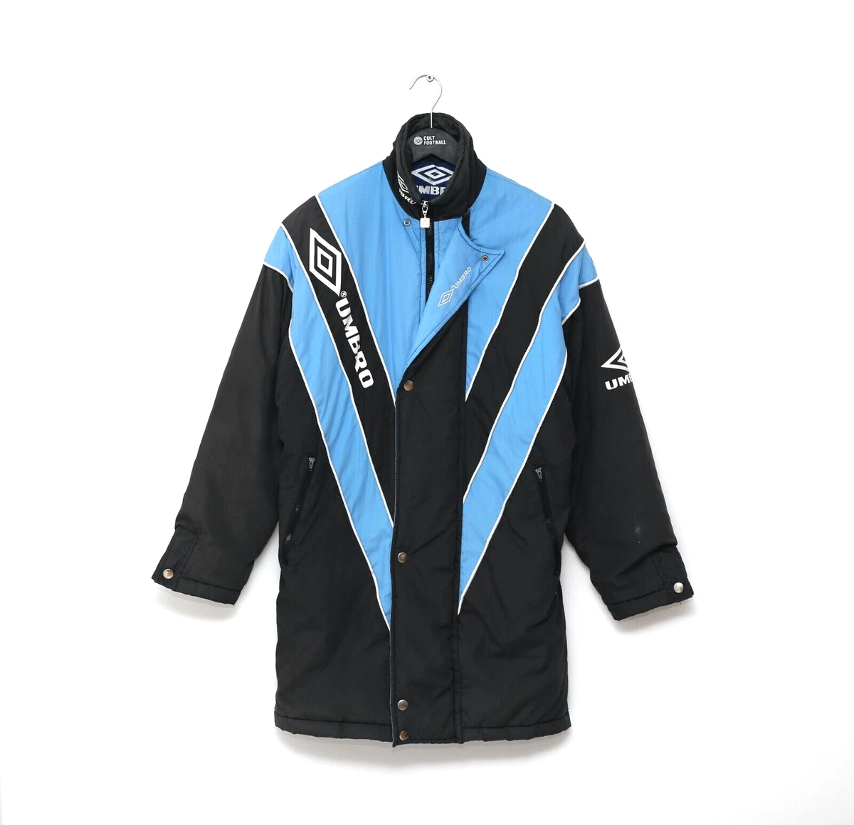 1992 93 SHEFFIELD WEDNESDAY Vintage Umbro Football Bench Coat