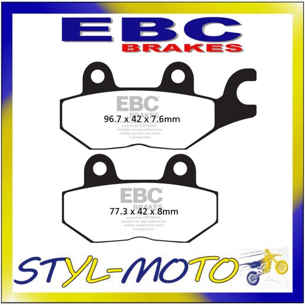 FA215 BeläGe Organisch Vorne Recht EBC Triumph TT 900 Trident 1991-image