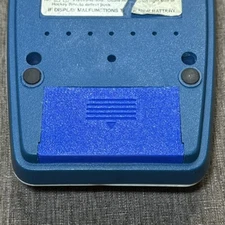 Coleco Head To Head Handheld Game Blue Battery Cover ONLY