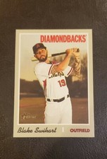2019 Topps Heritage Blake Swihart #640 Arizona Diamondbacks