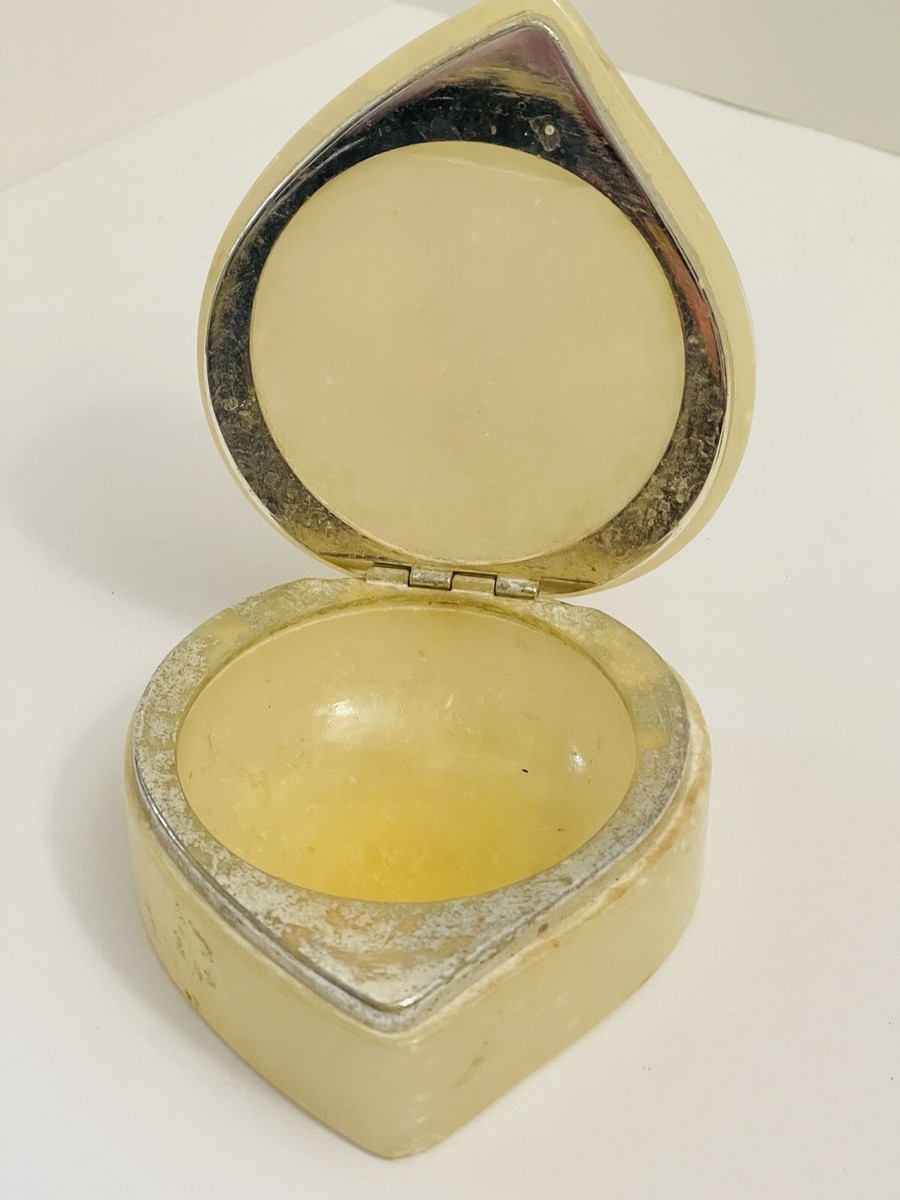 ビンテージ GENUINE ALABASTER イタリア製 ジュエリーボックス GENUINE ALABASTER イタリア製 ジュエリーボックス ヴィンテージ