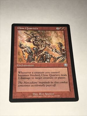 Magic the Gathering Close Quarters Card