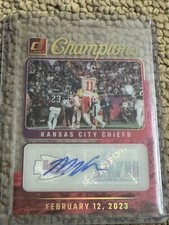 2023 Panini Clearly Donruss Champions Auto #10 Marquez Valdez-Scantling 006/100