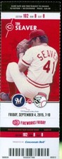2015 Reds vs Brewers Ticket: Shane Peterson 1st MLB HR/Ariel Pena win MLB Debut
