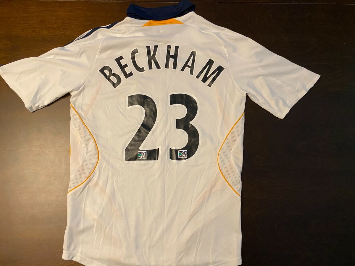 激レア　美品　LA GALAXY BECKHAM ユニフォーム ADIDAS LA GALAXY 2009 HOME BECKHAM L/S JERSEY - Soccer Plus