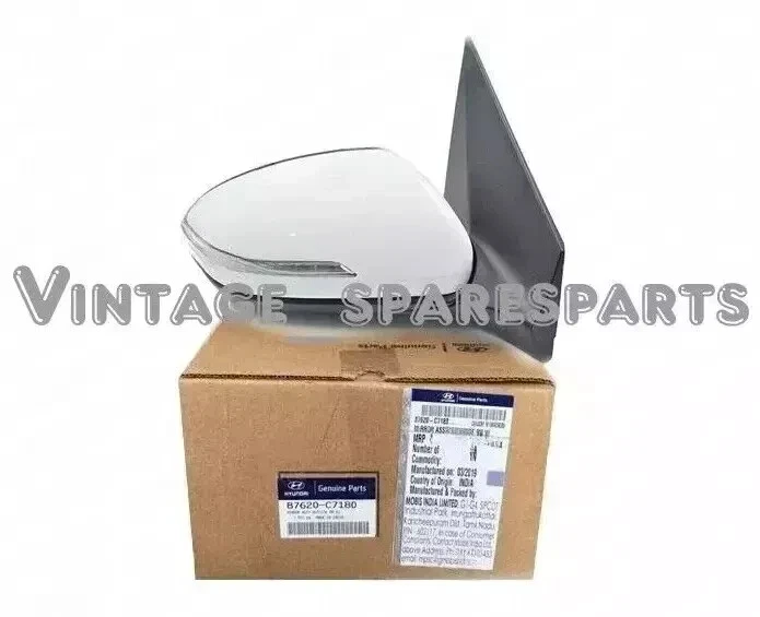 Espejo retrovisor de puerta plegable eléctrico RH-LH adecuado para Hyundai i20 Foto 2 de 4