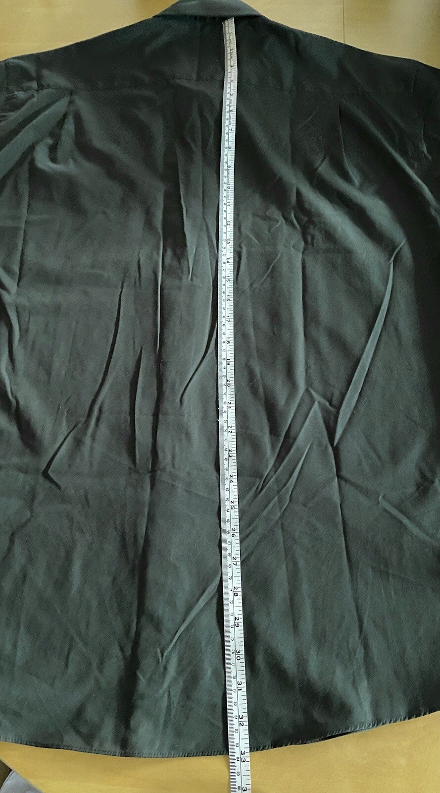 Mens Khaki Green Matalan Easycare Formal Shirt 17½" Collar Long Sleeves