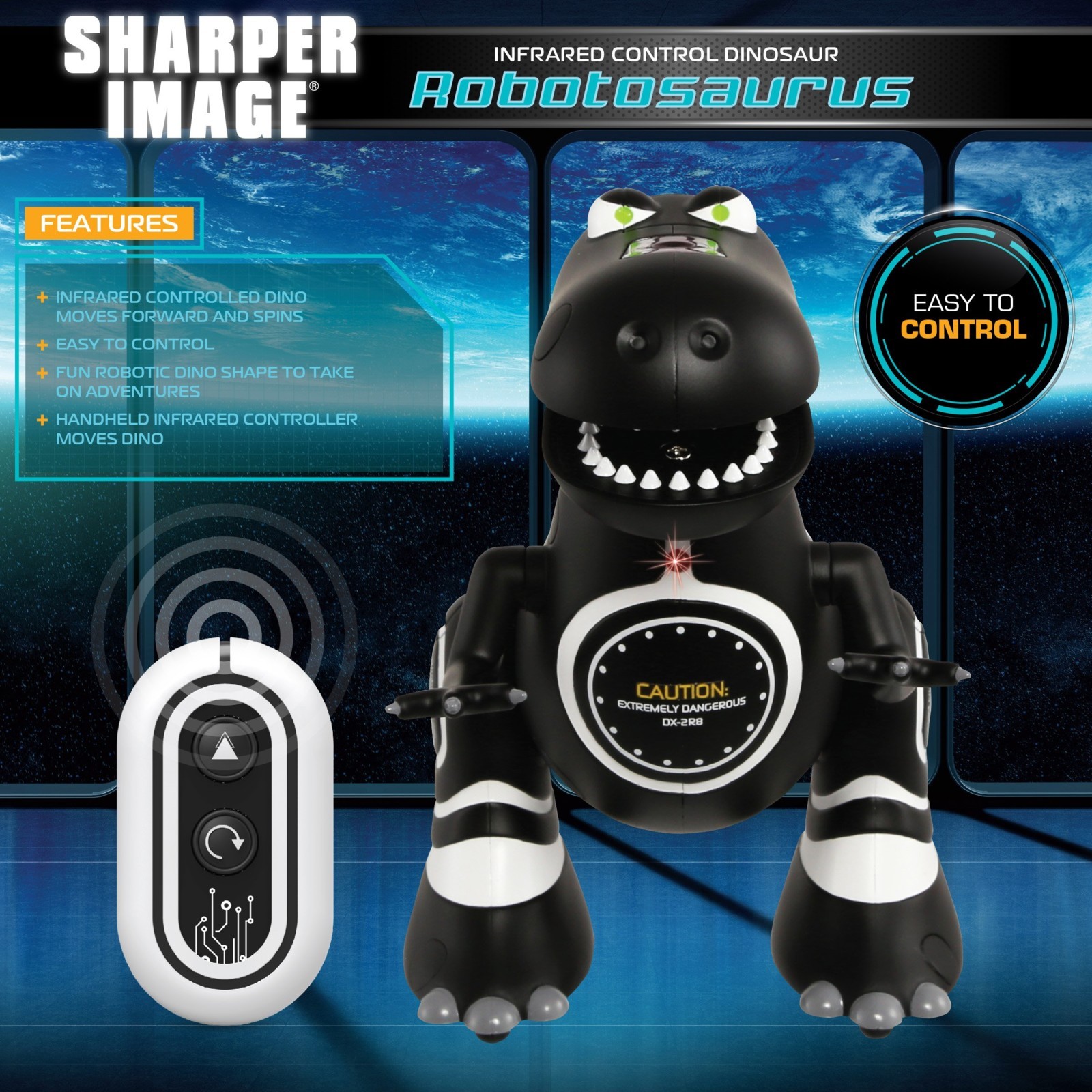 sharper image mini robot dinosaur