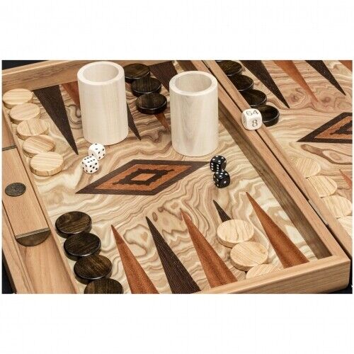 Marmana - groß - Backgammon - Kassette - Holz - Bild 5 von 7