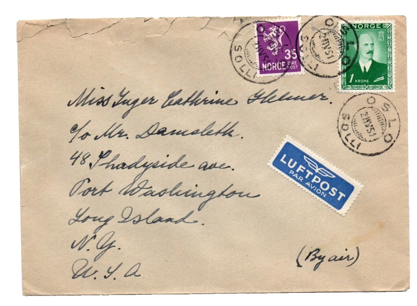 Trenes y ferrocarriles Cubierta sellos de Noruega