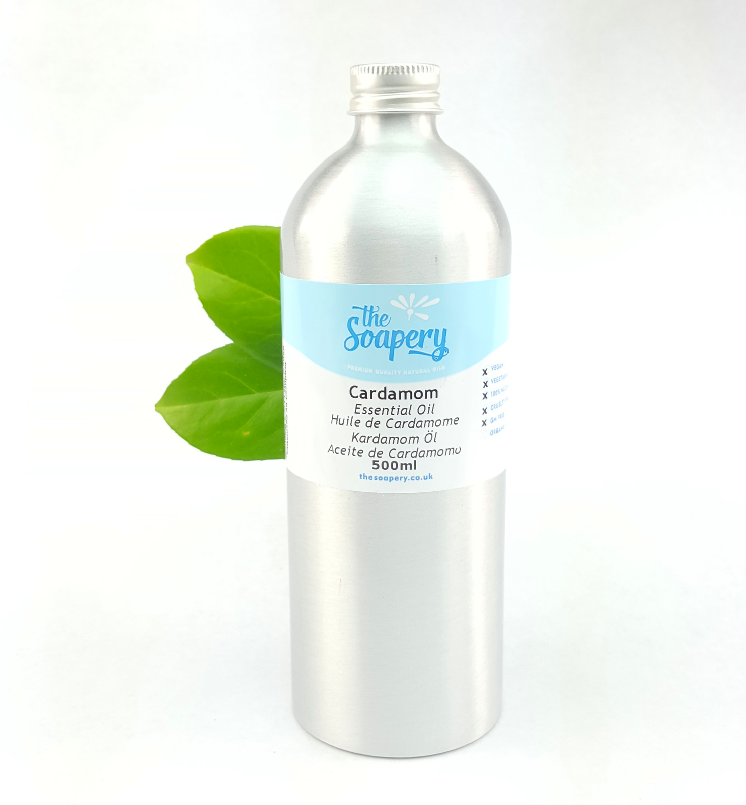 Cardamom Essential Oil 500ml - Pure Natural Aromatherapy Bulk Oil