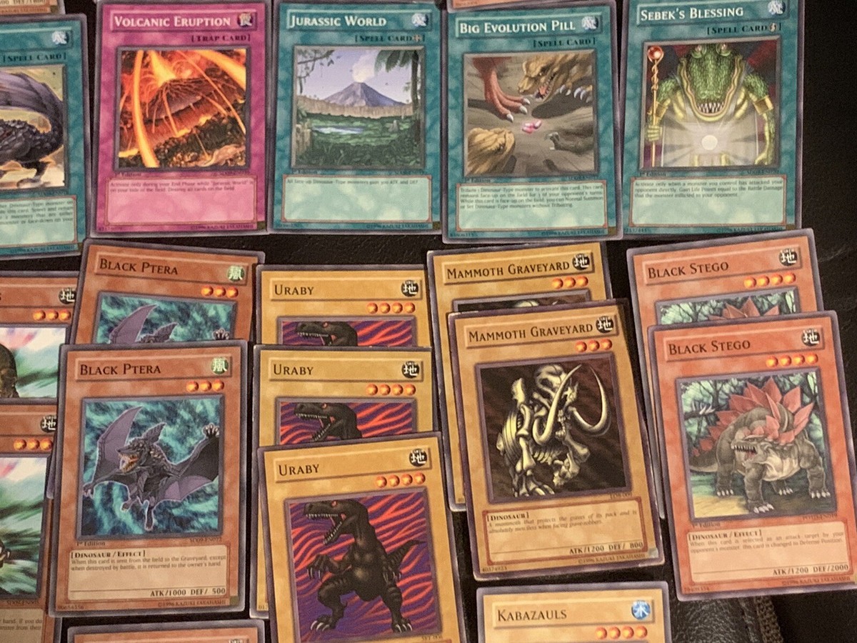 Ultimate Tyranno + 30 Dinosaur Yu-Gi-Oh! Deck + Jurassic World Spell Trap Cards | eBay Ultimate Tyranno + 30 Dinosaur Yu-Gi-Oh! Deck + Jurassic World Spell Trap Cards | eBay