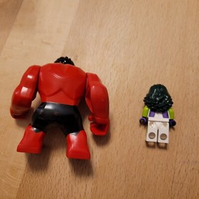 Lego Marvel 76078 - Red Hulk And She-Hulk