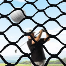 Golf Practice Barrier Net High Impact Ball Sports Netting Heavy Duty 10ftx10ft