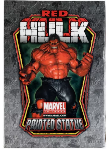 ¡NUEVO/Sellado! ESTATUA DE HULK ROJO (Bowen Designs 2009) AVENGERS SIDEHOW Busto salvaje