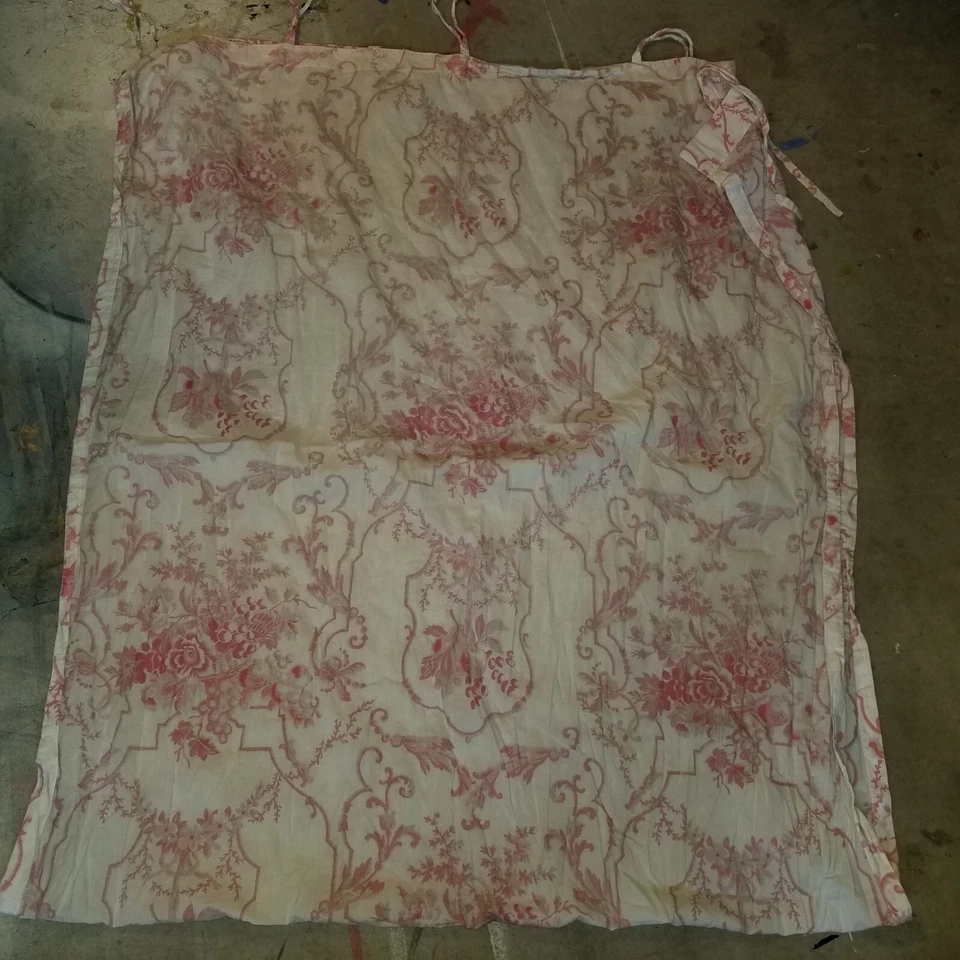 Paneles de gasa Pine Cone Hill "Victorian Roses" 40 X 86 - 2 paneles Foto 3 de 4