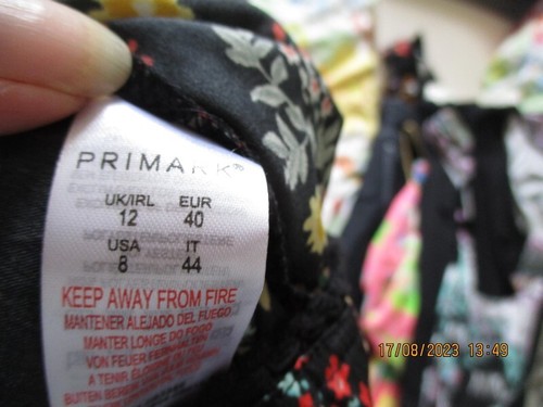 Blümchenkleid von Primark Größe 40 - Bild 2 von 3