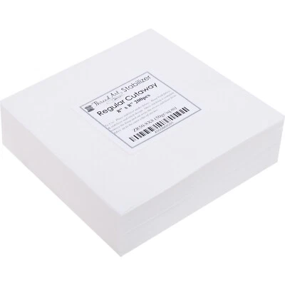 CUTAWAY EMBROIDERY MACHINE STABILIZER BACKING - PRECUTS & ROLLS - MEDIUM WT - Image 1 of 4