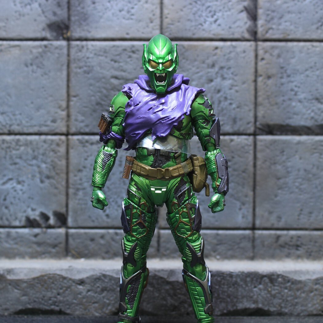 Green Goblin Spiderman Sam Raimi Toy Biz 1/12 Custom Marvel