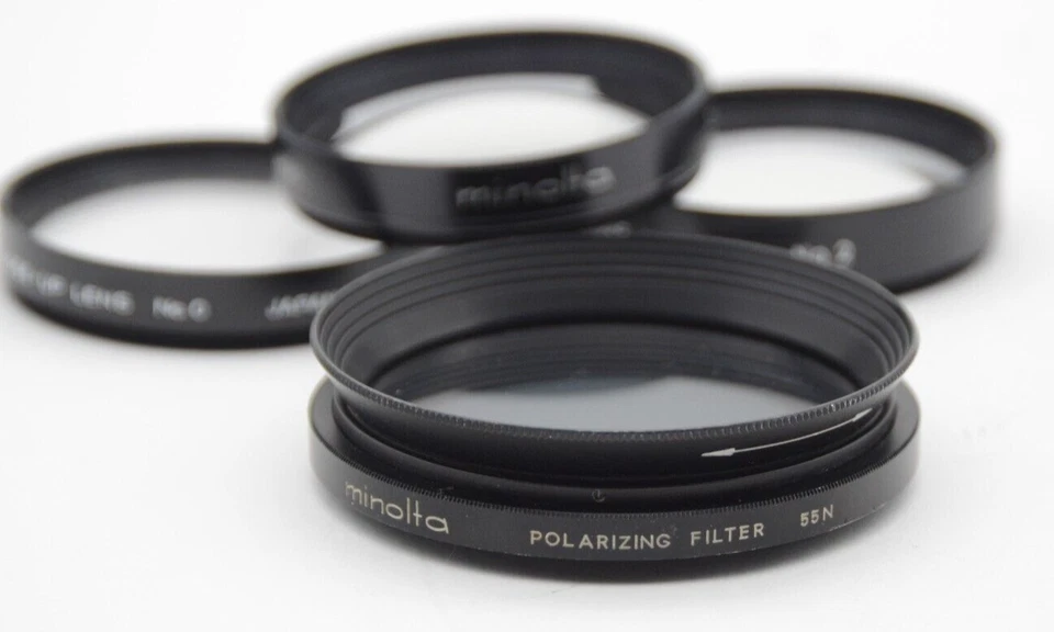 MINOLTA NAHLINSEN SET 0+1+2 + POLFILTER - E-55 GEWINDE - SHC Art.764839 - Bild 3 von 3